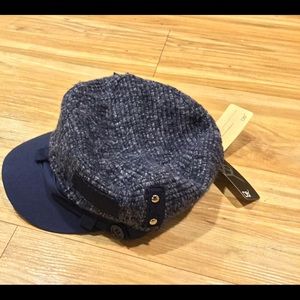 D&Y Soft fabric Blue Hat